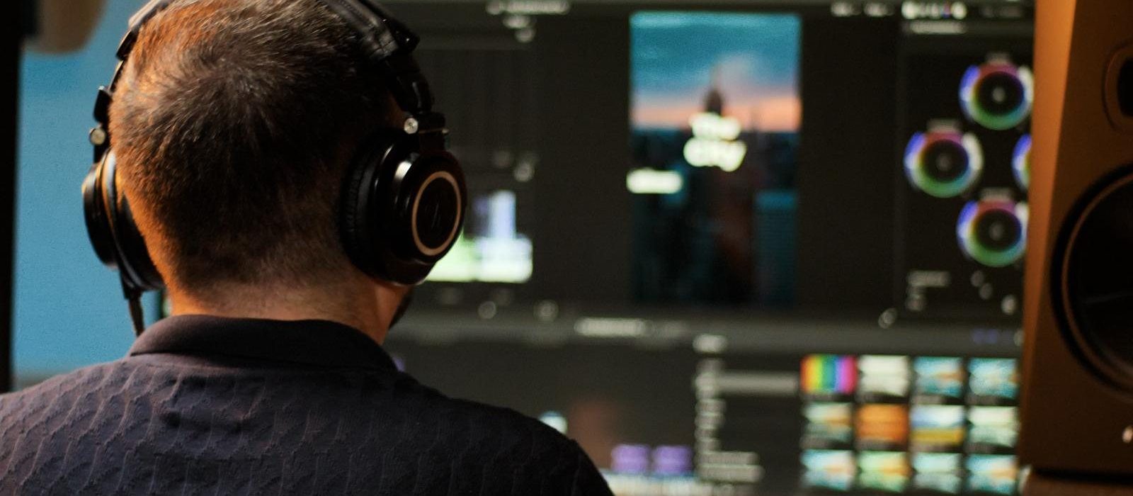 Editing and color correcting vertical social media content at Dreambox